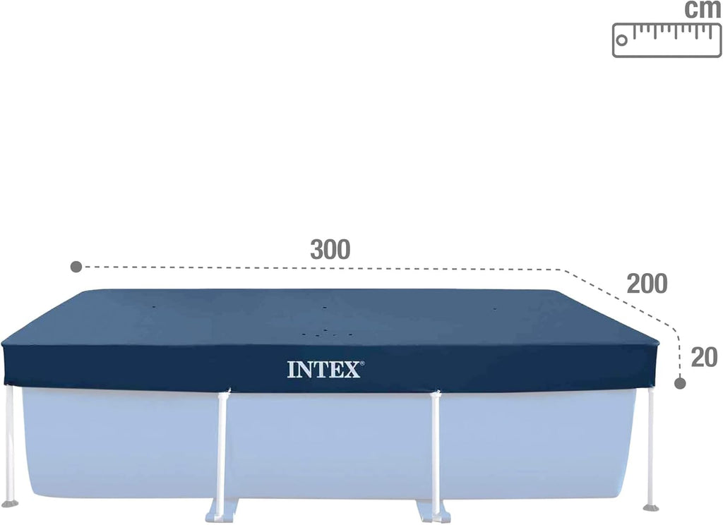Intex Afdekzeil voor zwembad, rechthoekig, 3 m x 2 m