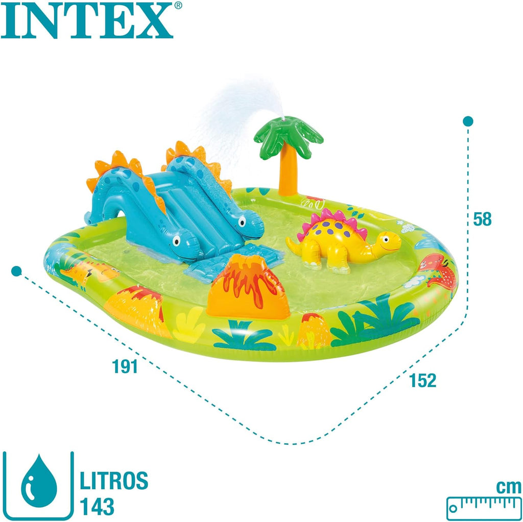 Intex speelbad Little Dino 191x152x58cm