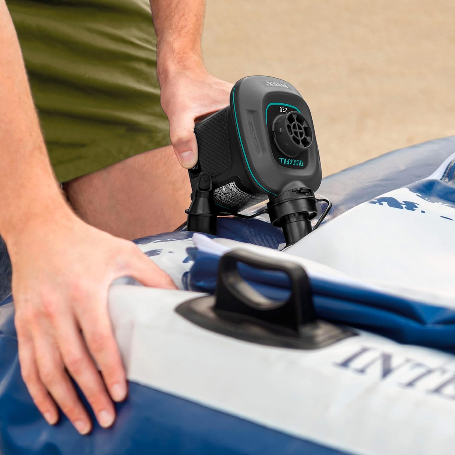 Intex - Elektrische luchtpomp, 230 V