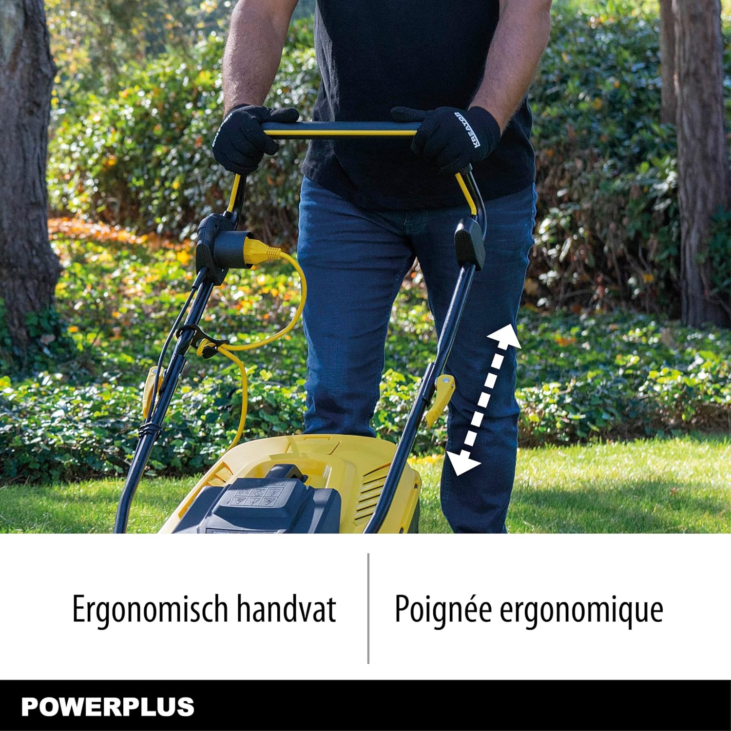 POWERPLUS POWXG6281 grasmaaier, 2000 W, Ø 420 mm