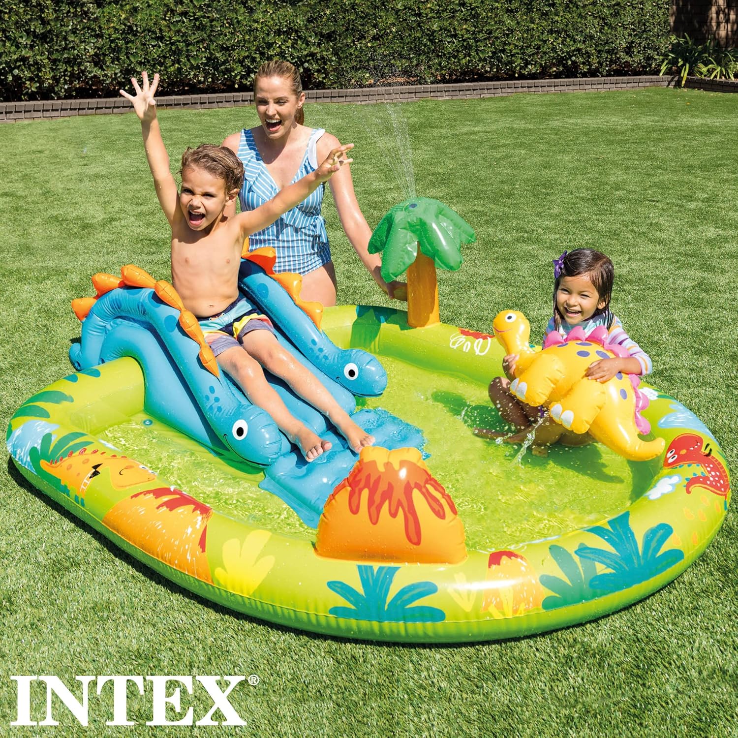 Intex speelbad Little Dino 191x152x58cm